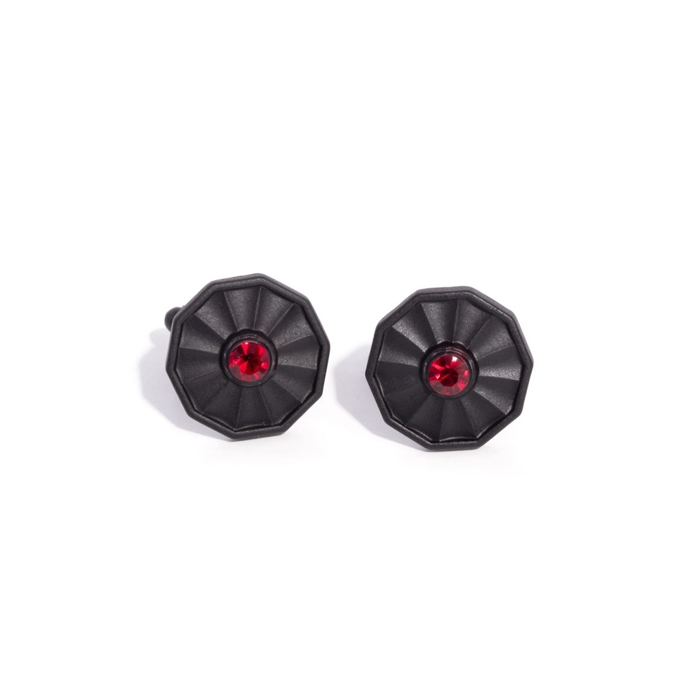 Black and Red Cuff links